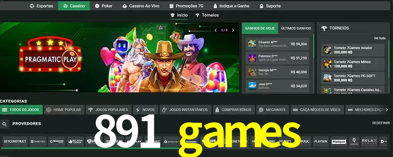cassino 891 games